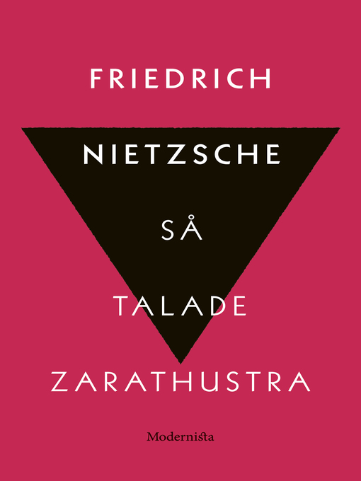Title details for Så talade Zarathustra by Friedrich Nietzsche - Available